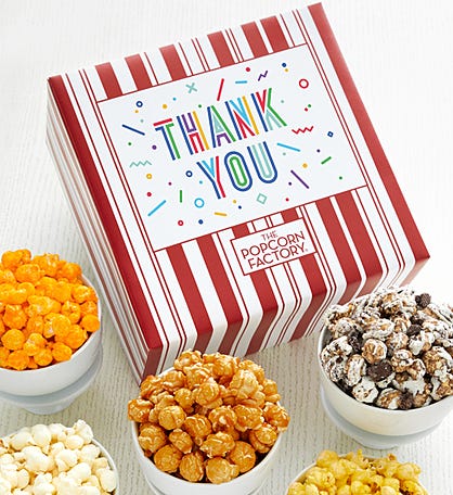 Packed With Pop® Thank You Shapes